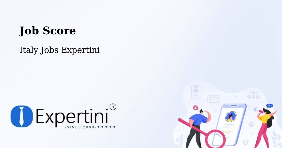 Job Score & Job Description Score Tool – Parre - Italy Jobs Expertini